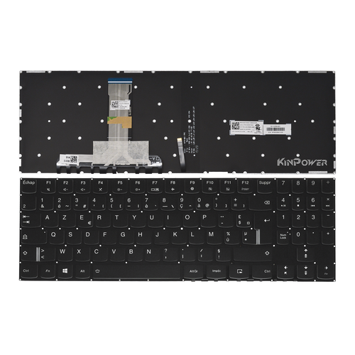 Clavier Azerty Français Pour Lenovo L340-15IRH/L340-17IWL - Rétroéclairage, Marque Kinpower