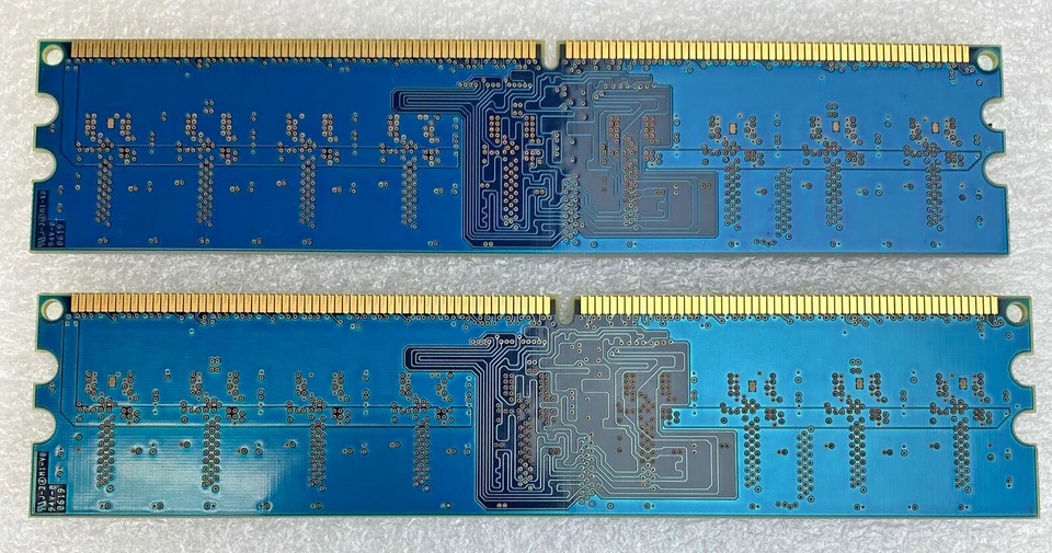 2x 512MB Nanya NT512T64U88A0BY-37B 4200U 1Rx8 DDR2 PC desktop memory RAM - Image 4 of 4