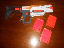 Vintage Nerf N-Strike Elite Modulus Recon MKII Blaster Dart Gun w/ Full Clips