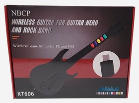 NEW 2-Pack Wireless Guitar Hero Rock Band Controller for PS3 PlayStation 3 or PC