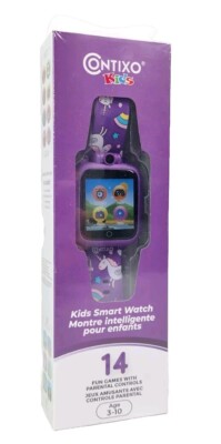 Contixo KW1 Kids 1.54'' Smart Watch 14 Educational Games, HD Touch Screen &Camera