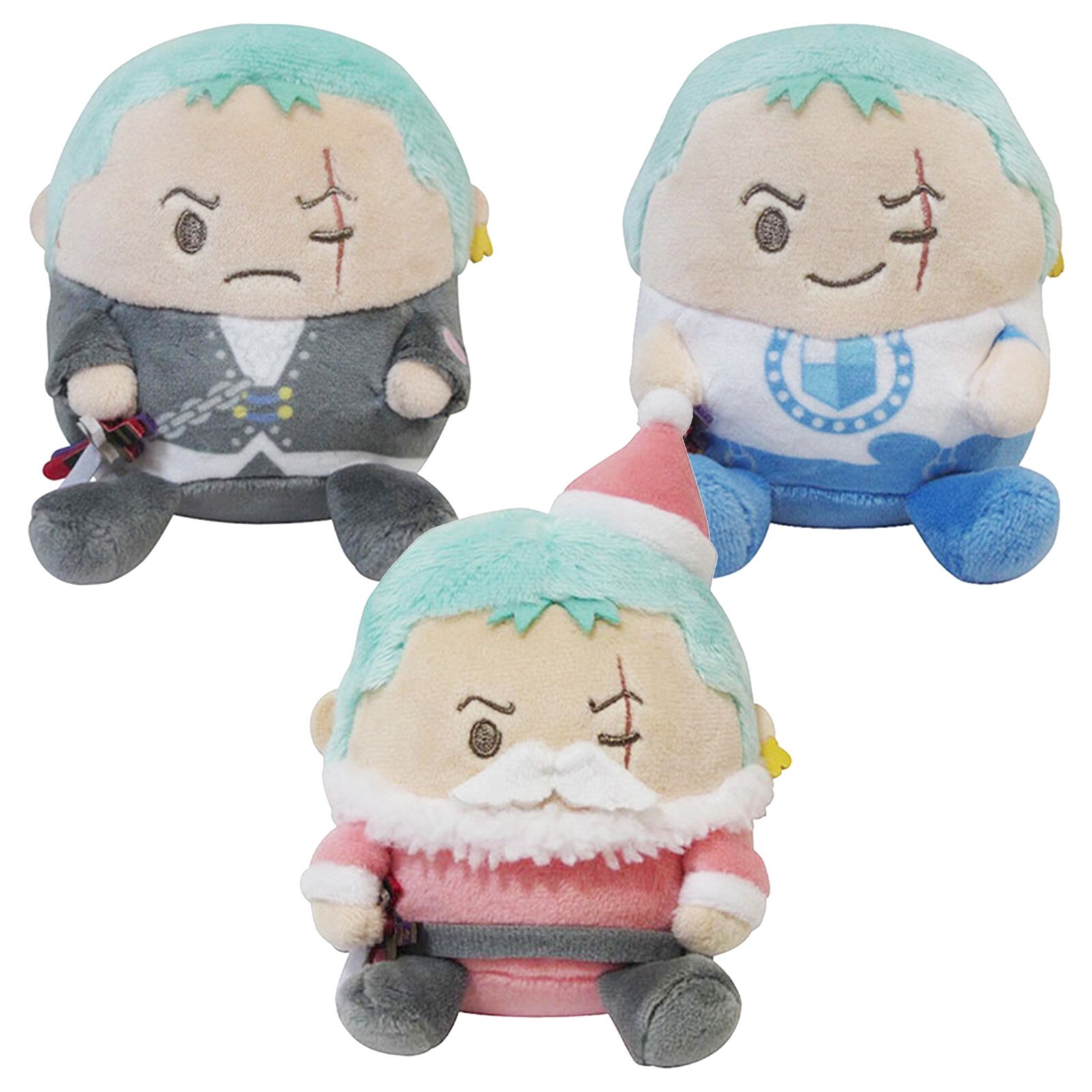 UNA PIEZA Mugitama Piratas Roronoa Zoro PELÍCULA ROJA Navidad Peluche Juguete Excelente