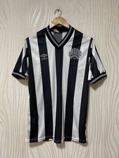 NEWCASTLE UNITED 1983 1984 HOME FOOTBALL SHIRT SOCCER JERSEY UMBRO VINTAGE 38/40