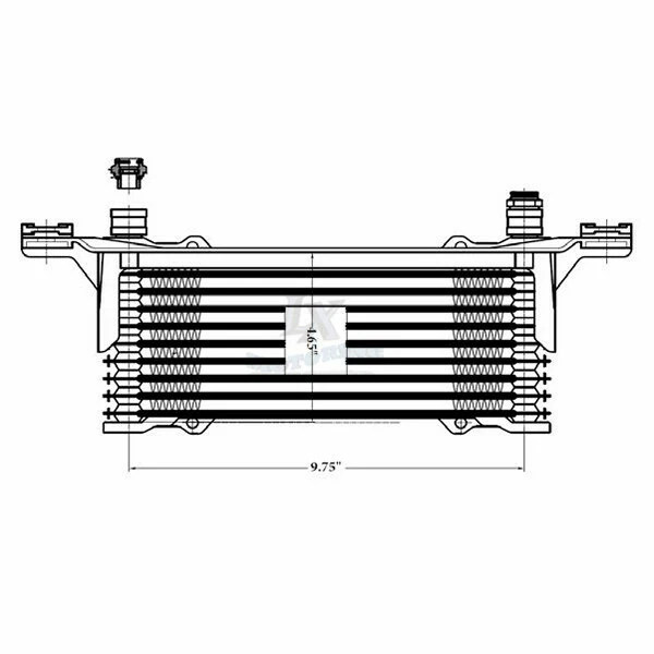 Transmission Oil Cooler for Chevy Suburban Avalanche Silverado 1500 GMC 20880895 Foto 2 de 4