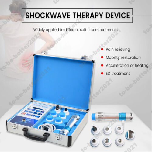 ED Shockwave Therapy Machine Erectile Dysfunction Treatment Muscle Pain Relief - Photo 1 sur 13