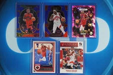 2022-24 NBA Basketball Pascal Siakam Toronto Raptors 5 Card Lot