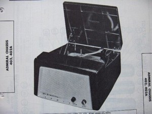 ADMIRAL 4G2, HP2235, HP2238, 4G22D PHONOGRAPH PHOTOFACT