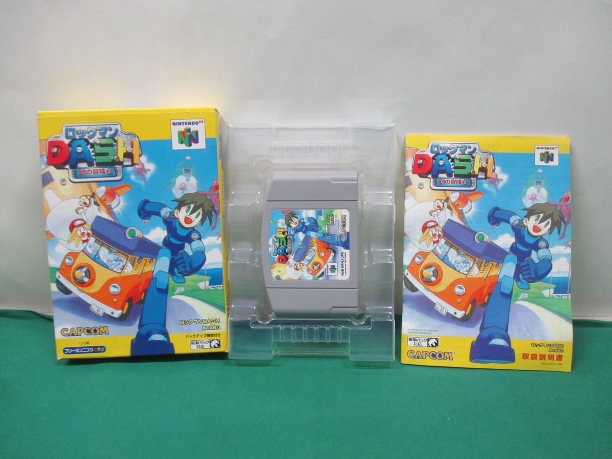 N64 -- Mega Man Legends / Rockman Dash -- Boxed. Nintendo 64