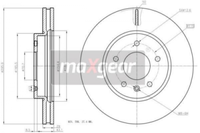 X2 Bremsscheibe Opel P. Antara/Captiva