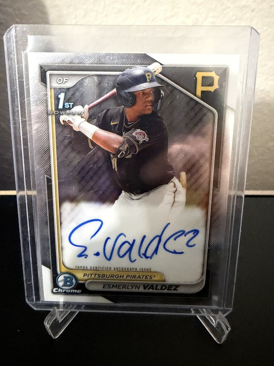 2024 Bowman Chrome Prospect Autographs Esmerlyn Valdez #CPA-EV 
