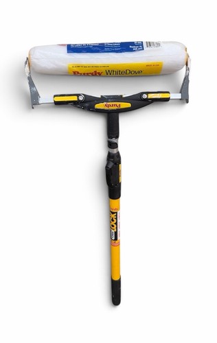 Purdy Power Lock 2’-4’ Extension Pole w/ WhiteDove Roller Frame & Cover