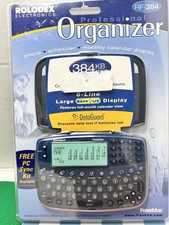 Rolodex RF-384 Electronic Organizer Franklin 2000 Vintage New Sealed