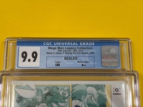 Mega Man Legacy Collection (CGC 9.9,  A++ SEALED) Nintendo 3DS not WATA PSA VGA