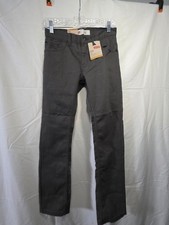 Levi's 511 Slim Fit Boys Gray Jeans Size 12 Regular 26x26 Revolver Grey