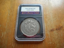 2024 UK Charles III £5 Seymour Unicorn BU # 28