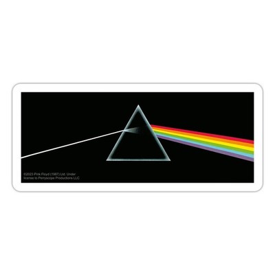 Pink Floyd Prism Aufkleber 10 x 4,3 cm Sticker Fanartikel Wasserfest Spreadshirt