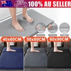 Non Slip Bath Mat Extra Large Bathroom Rug Toilet Pedestal Mats Water Absorbent