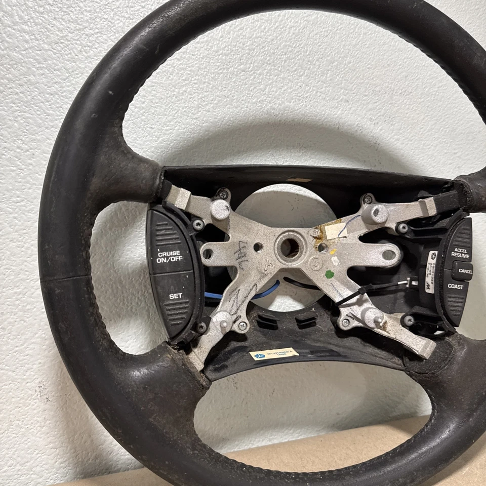 2001–2004 Dodge Dakota Durango кожаный руль с круизом от оригинального производителя - Изображение 2 из 4