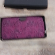 Travelon Floral Purple Women's Zip-Around Organizer Wallet