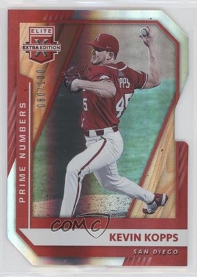 2021 Panini Elite Extra Edition Prime Numbers A Die-Cut 80/100 Kevin Kopps 0s4r