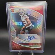 2025 Panini Absolute - Nickolas Martin #164 Spectrum Signatures 61/299 (AU, RC)