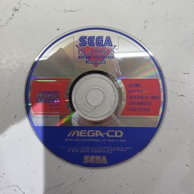 Sega Mega-CD Video Game 2 Disc Sega Classics Limited Edition & Road Avenger 1992