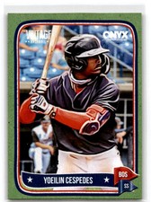 Yoelin Cespedes 2024 Onyx Vintage Baseball Green /50 RC Red Sox