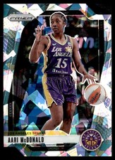 2024-25 Prizm Cracked Ice Prizms WNBA - Aari McDonald Los Angeles Sparks #97