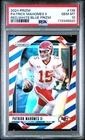 2024 Panini Prizm #138 Patrick Mahomes Ii Red/White/Blue Prizm PSA 10 GEM MINT