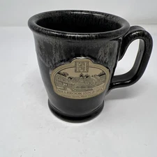 Hillbrook Inn & Spa Coffee Mug West Virginia USA Drip Glaze Pictorial Front