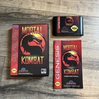 Mortal Kombat (Sega Genesis, 1993) CIB Complete w/Manual