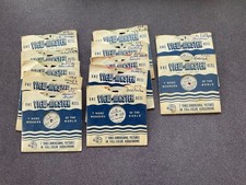 Vintage 1946/1950 View-Master Fairy Tales Reels Lot of 12. with Booklets.