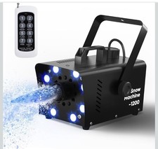 UPGREY Party Snow Machine 1200W Indoor Outdoor Fake Snow Maker
