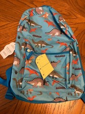 Wonder Nation Kids Backpack Blue With Dinosaurs New With Tags
