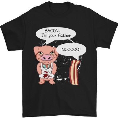 Bacon Im Your Vater Lustig Essen Diät Herren 100% Baumwolle