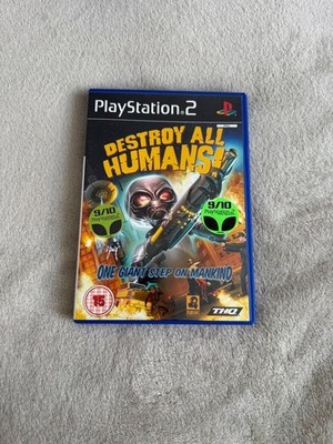 Destroy All Humans PS2 Spiel PAL Playstation 2 Komplett THQ Guter Zustand