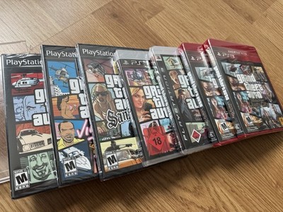 Grand Theft Auto  PS2 - San Andreas, Vice City, GTA 3, GTA 4, 5 PS3 - Neu