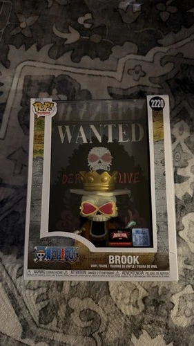 Funko Pop! One Piece Wanted Poster Brook #2220 Target Exclusive Limited IN HAND