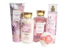 Bath & Body Works Champagne Toast Lotion, Gel, Mist, Shea Cream & Bath Fizzy