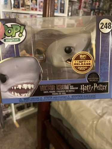 Funko NFtPop! Vinyl: Harry Potter - Viktor Krum with Shark Head (Digital...