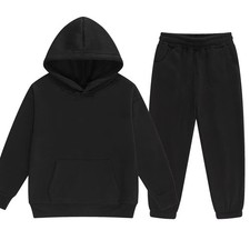 Girls Boys 2 Piece Tracksuit Athletic Sweatsuits Sets Hooded Sweatshirt and J...