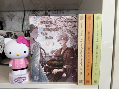 where the dragon rain falls 1-4 yaoi boys love manhwa manga