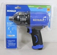 Kobalt 1/2" Air Impact Wrench 750ft/lbs 7000 RPM SGY-AIR228 858980 - NEW OPEN