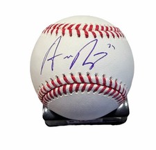 Austin Riley Signed Baseball Atlanta Braves Autographed Auto PSA