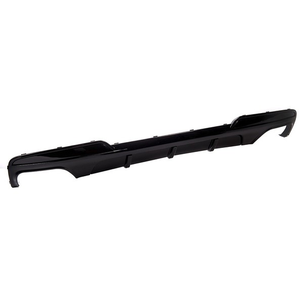 Heckansatz Heckspoiler Diffusor Passend FüR BMW F10 F11 M-Paket Schwarz Glanz-image