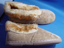 New LAMO lamo  Suede LEATHER WOMENS BOOTIE CHESTNUT
