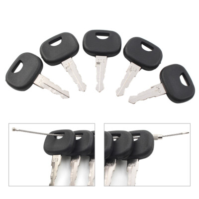 Ignition Key #202 for Volvo Wheel Loader for John Deere Heavy Equipment 5pcs