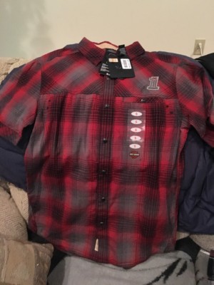 NWT HARLEY DAVIDSON 99057-16VM Plaid Snap Short Sleeve Shirt Small