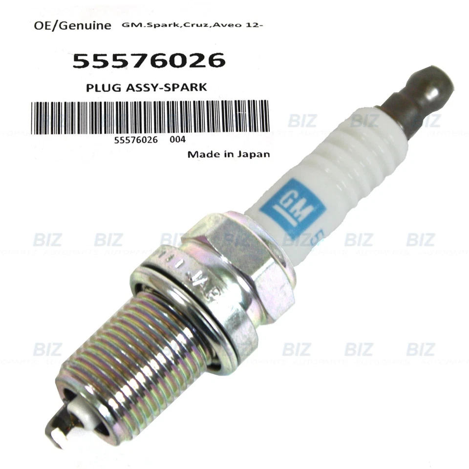 GENUINE 4x Spark Plugs for Buick Encore Chevy Cruze Sonic Trax 1.4 55576026 - Image 4 of 4