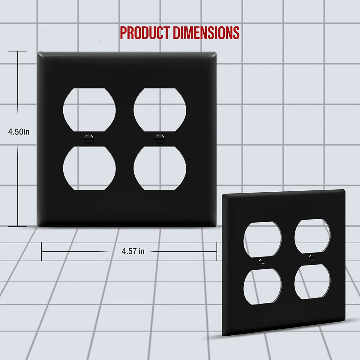 Outlet Cover Dimensions